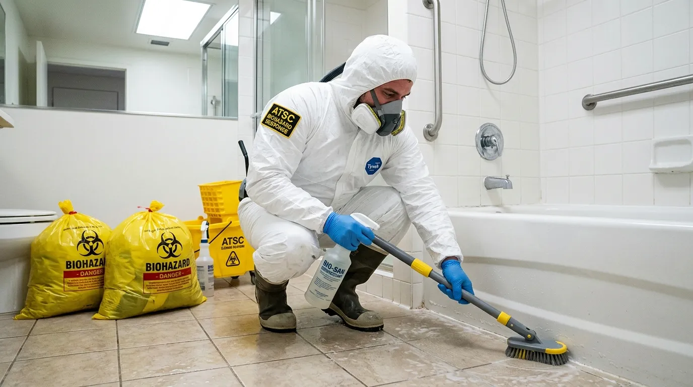 Decontamination equipment deployed for Blood Cleanup in Griffith